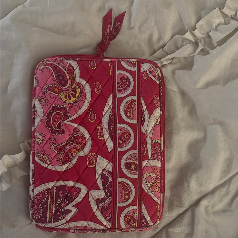 Vera Bradley Pink Paisley Laptop Case